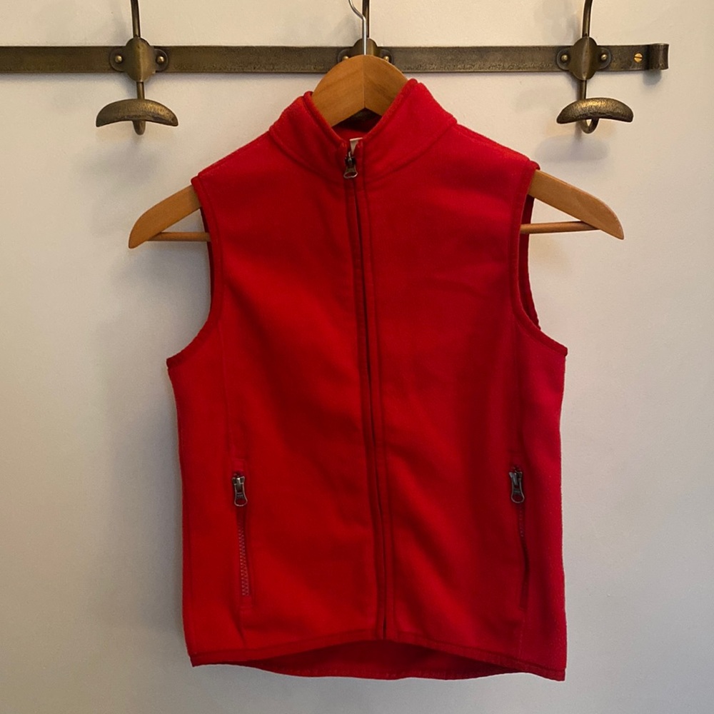 Lands’ End Lightweight Fleece Vest L (7)